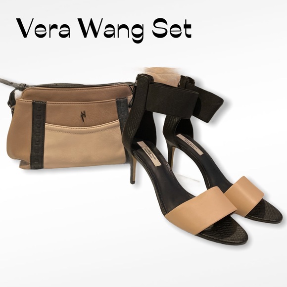 Simply Vera Vera Wang Handbags - Vera Wang | Ankle Cuffed Heels & Matching Purse